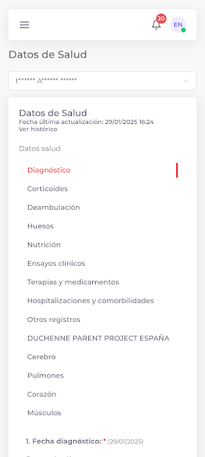 Registro de Pacientes DPPE Screenshot 3