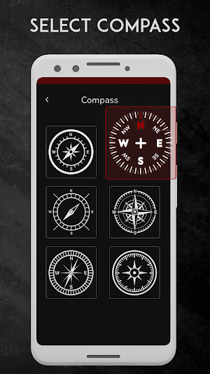 Digital Compass & Qibla Finder Screenshot 1