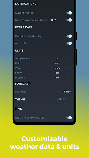 Clearly Weather & Forecast Screenshot 1