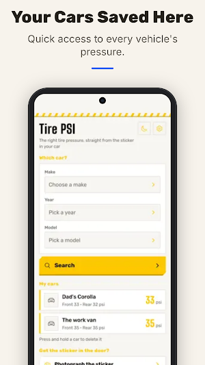 Tire PSI Screenshot 3