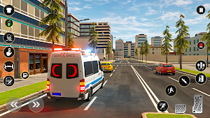 Rescue Doctor Ambulance Game Screenshot 1
