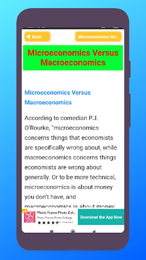 Basic Economics Screenshot 2
