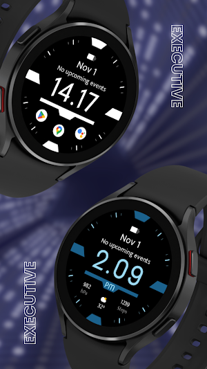 EXD109: Digital Watch Face Screenshot 0