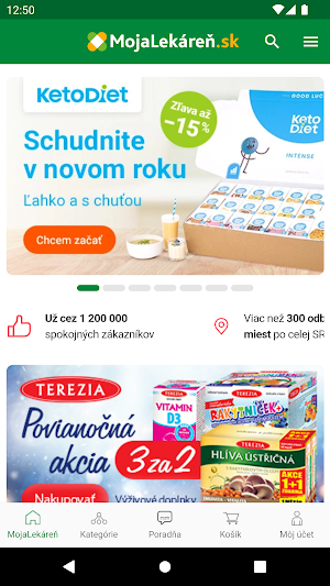 MojaLekáreň.sk Screenshot 0