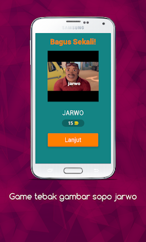 Game tebak gambar sopo jarwo Screenshot 1