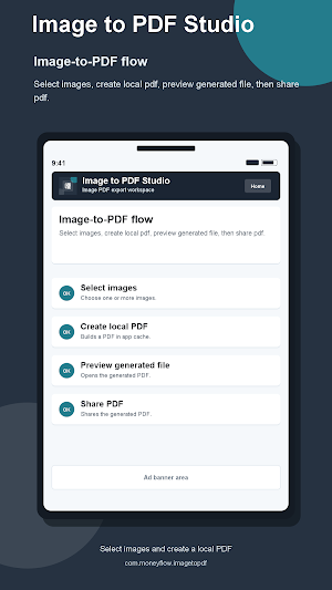 Image to PDF Studio Screenshot 3
