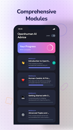 Openhuman AI Advice Screenshot 1