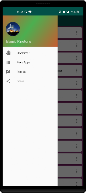 Islamic Ringtone Screenshot 2
