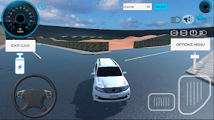Fortuner Car Game Simulation Screenshot 2