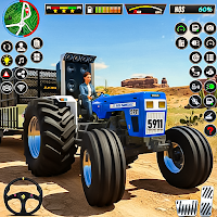 Real Tractor Driving:Tochan 3D