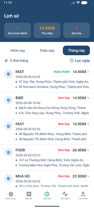 Unicar Driver Screenshot 2