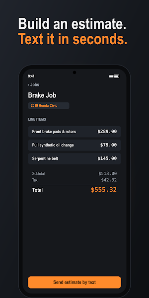 GarageInvoice: Auto Repair Screenshot 0