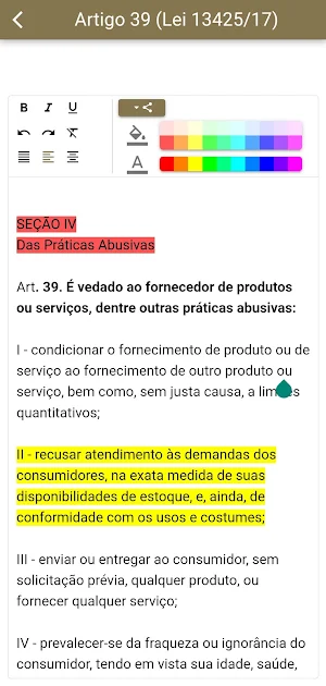 Vade Mecum Lite Direito Brasil Screenshot 3