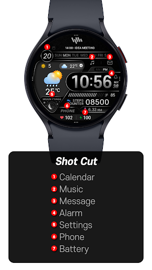 SamWatch Digital Weather 2 Screenshot 2