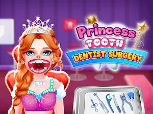 Princess Tooth Dentist Surgery Screenshot 0
