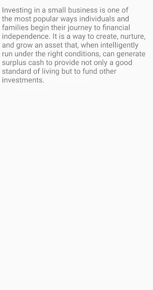 Business Investing Screenshot 1