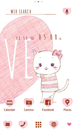 Pair Wallpaper - Love Cats Screenshot 2