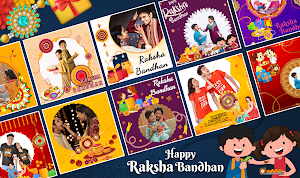 Raksha Bandhan Photo Frame 2021 : Rakhi Frames Screenshot 1