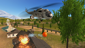 Police Helicopter Flying Simulator Screenshot 3