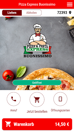 Pizza Express Buonissimo Screenshot 0