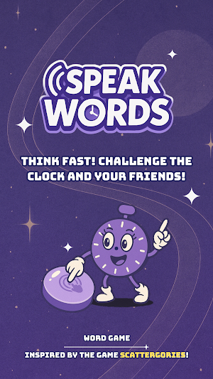 Speak Words - Category Game! Screenshot 0