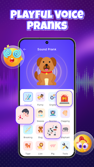 Voice Changer – Funny Voice FX Screenshot 1