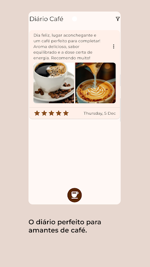 Diário Café Screenshot 1