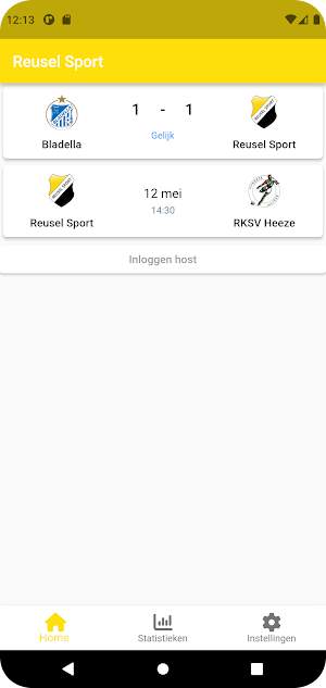 Reusel Sport Screenshot 0