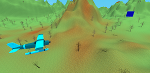 Pilot flight 3d airplane game Screenshot 0