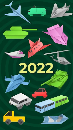 Origami Vehicles: Cars & Tanks Screenshot 1