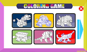 Dino Coloring Pages Screenshot 1