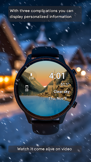 Horizon Winter Set Watch Faces Screenshot 2