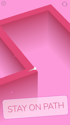 Cube ZigZag 3D Draw Color Path Screenshot 1