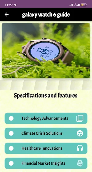 galaxy watch 3 guide Screenshot 2
