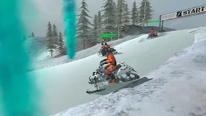 Snowmobile ATV Bike - Offroad Screenshot 2