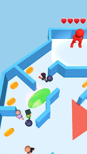 Hide and Build a Bridge! Screenshot 1