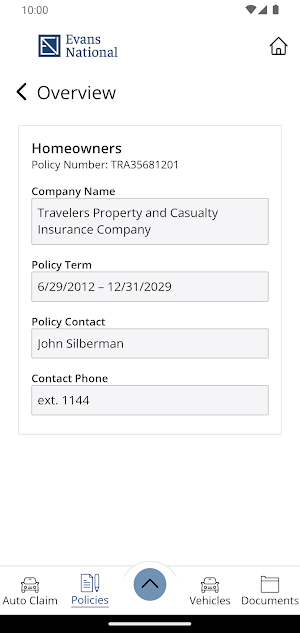 Evans National Mobile Screenshot 3