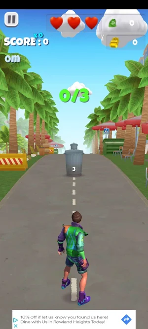 Eco Runner: Trash Cleanup 3D Screenshot 0
