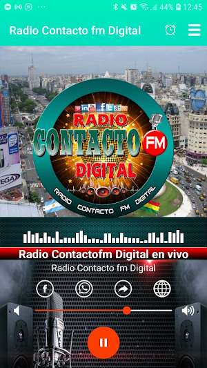 Radio Contacto digital fm Screenshot 2