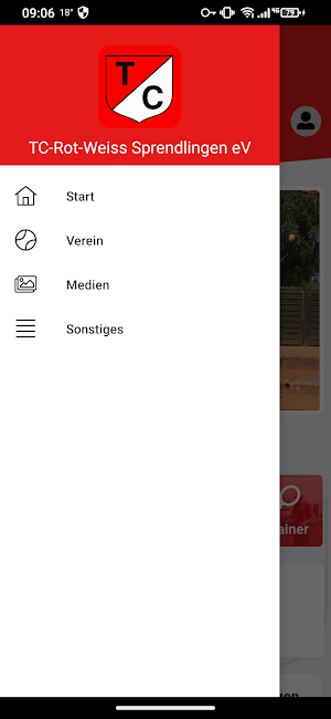 TC-Rot-Weiss Sprendlingen e.V. Screenshot 2