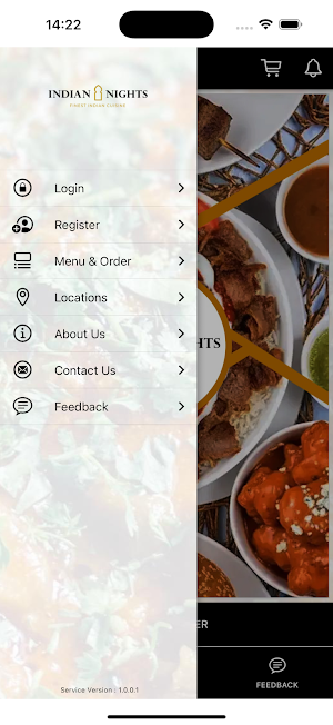 Indian Nights Takeaway Screenshot 1