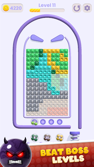 Pixel Bounce: Art Puzzle Screenshot 3