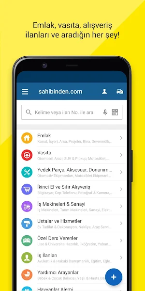 sahibinden.com: Emlak,Araba,Alışveriş ve Diğerleri Screenshot 1