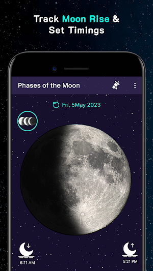 Phases of the Moon: Moon Phase Screenshot 3