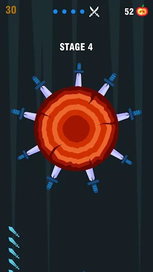 Aim The Target with Knife Screenshot 0