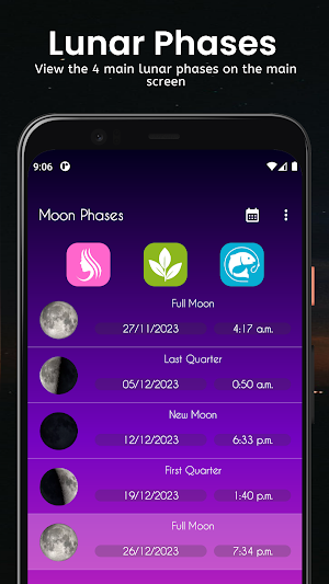 Lunar Phases: Discover Moon Screenshot 0