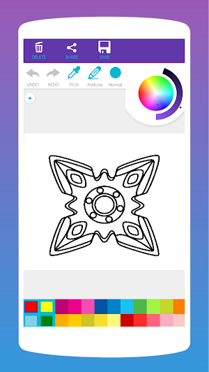 Fidget Spinner Coloring Book Screenshot 3