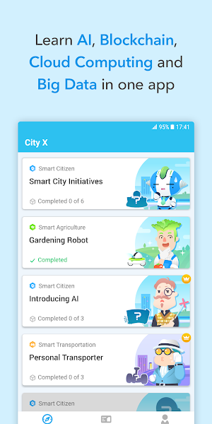 Coding Galaxy: City X Screenshot 0