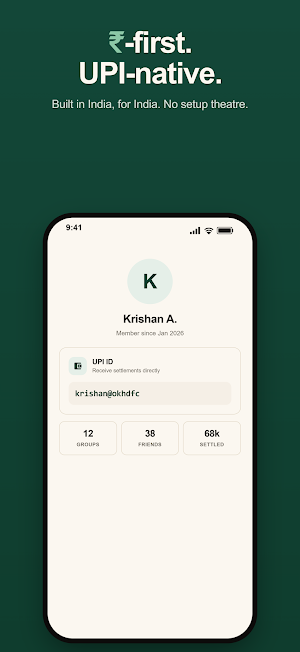 Hisaab: Splitwise Alternative Screenshot 1
