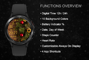 EY23 NewYear Balls WatchFace Screenshot 2